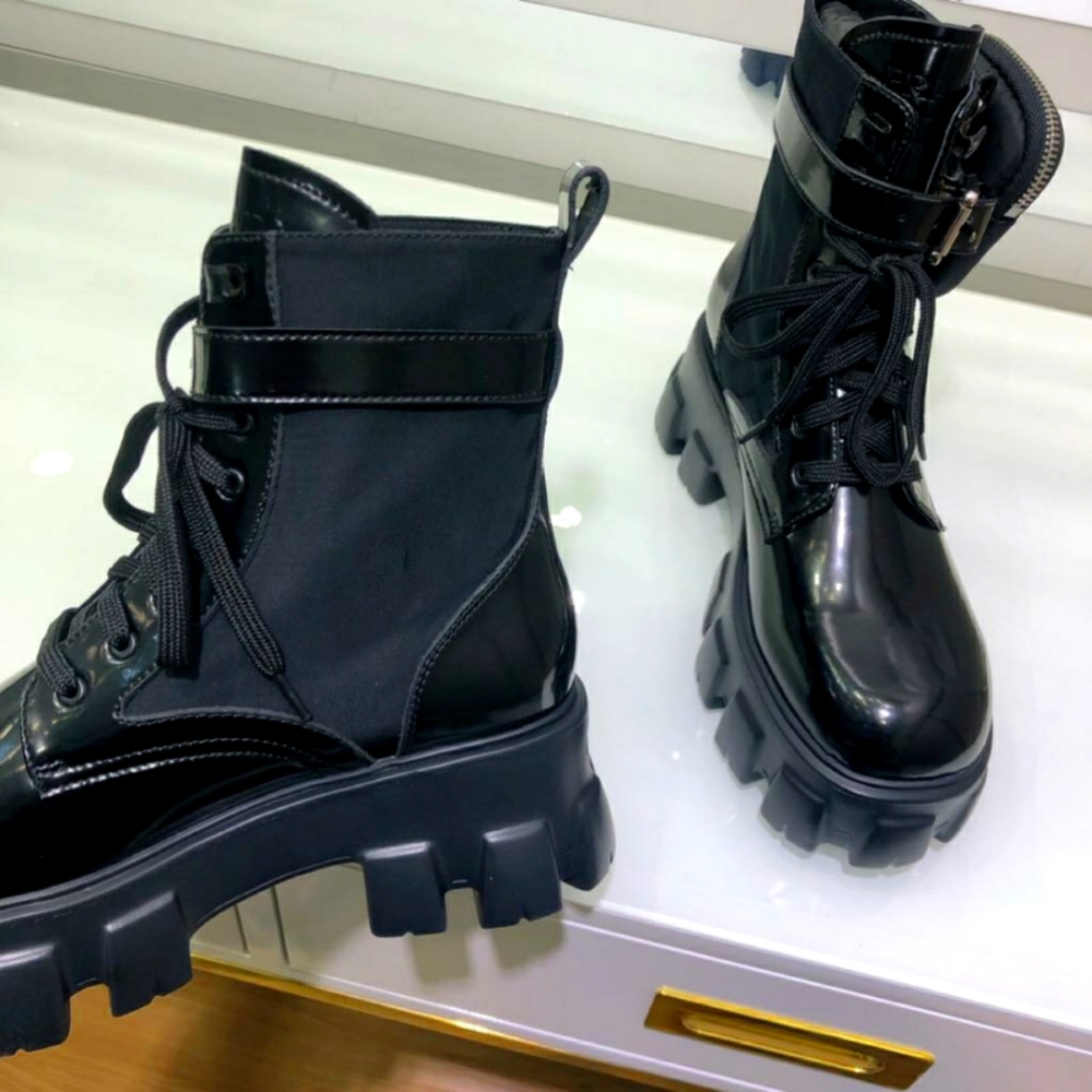 AUTHENTIC PRADA COMBAT BOOTS